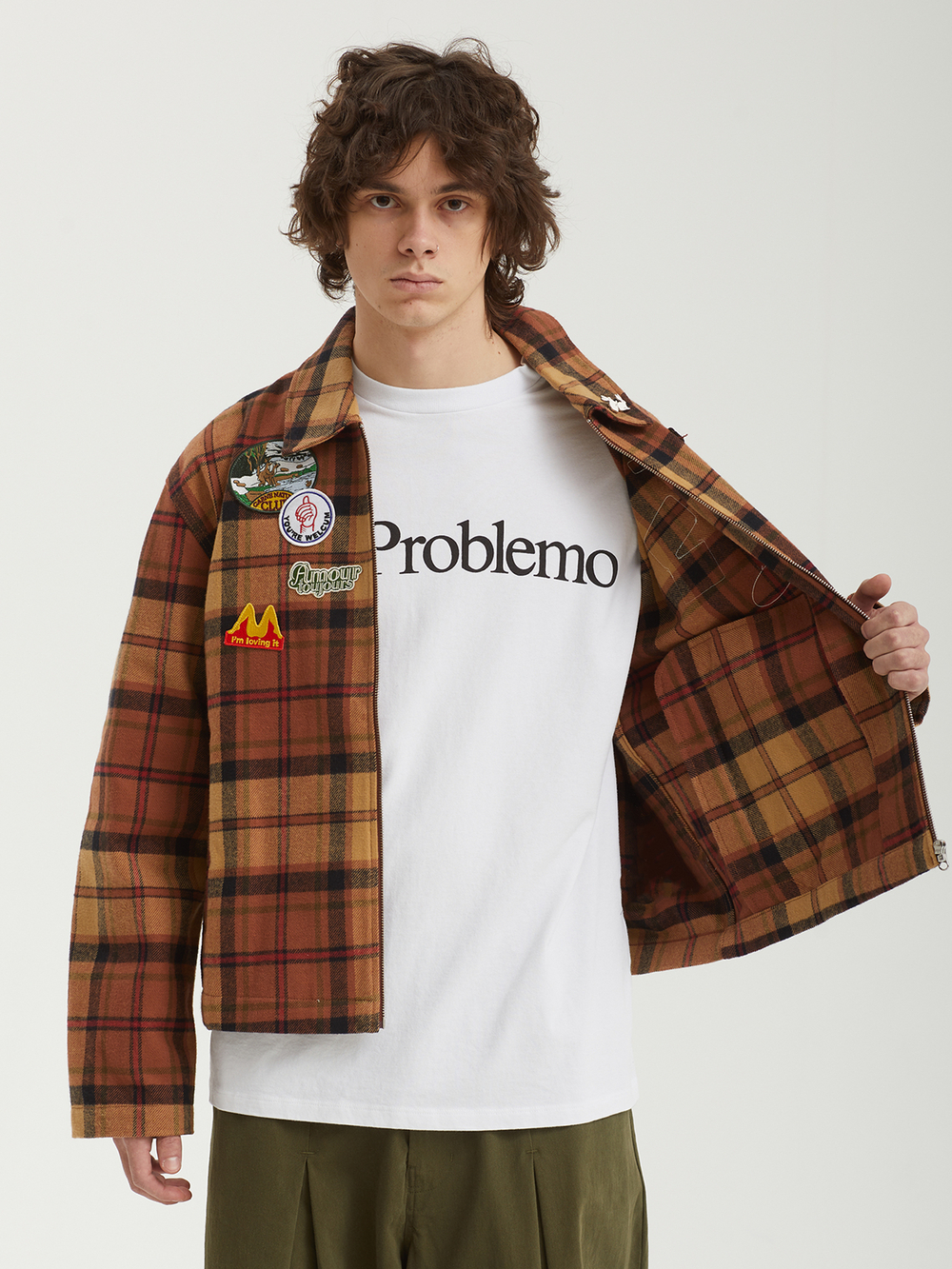 Мужская Куртка Kiss My Patch