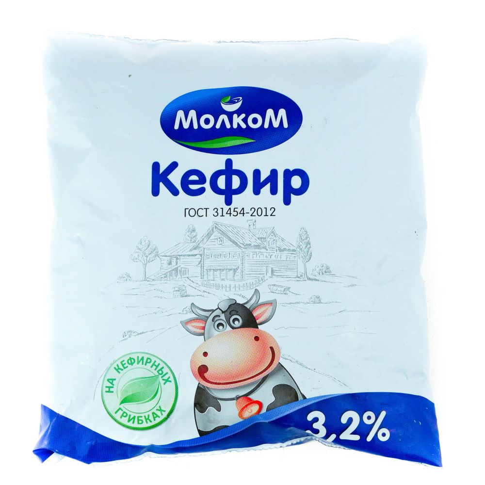 Кефир классический 3,2% Молком 500г