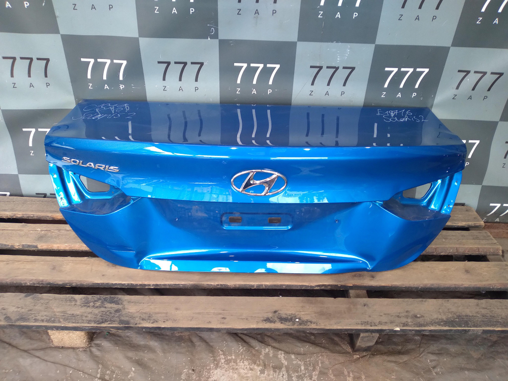 Крышка багажника Hyundai Solaris 2 (HCR) 17-21 Б/У Оригинал 69200H5000