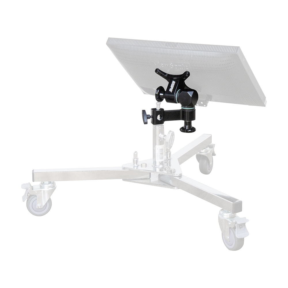 KUPO KS-330 Heavy Duty VESA Mount w/ Baby Receiver. Кронштейн для монитора (↓30 кг)