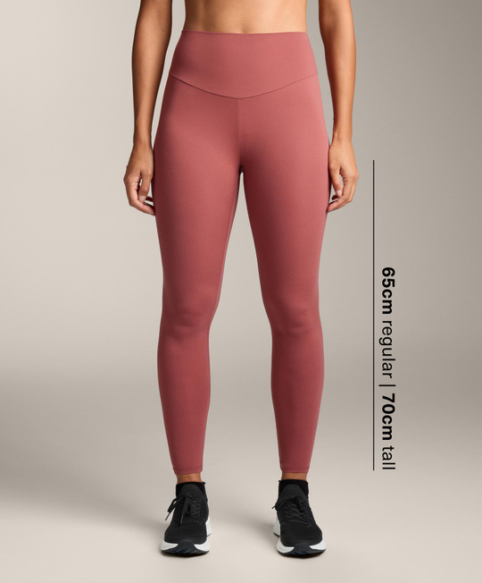 OYSHO Легинсы длиной до щиколотки Comfortlux с высокой посадкой, розовый