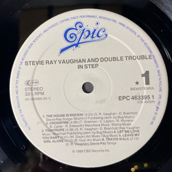 Винтажная виниловая пластинка LP Stevie Ray Vaughan And Double Trouble, In Step (Нидерланды 1989)