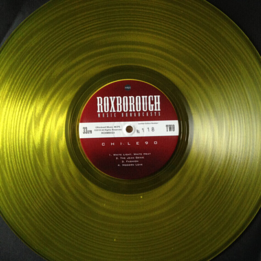 David Bowie / Chile90 (Limited Edition)(Clear Vinyl)(LP)