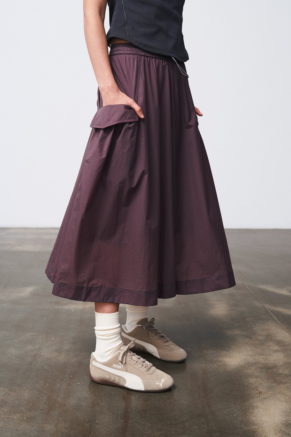 Юбка Blue Monte Lightweight Workwear Umbrella Skirt "Purple"