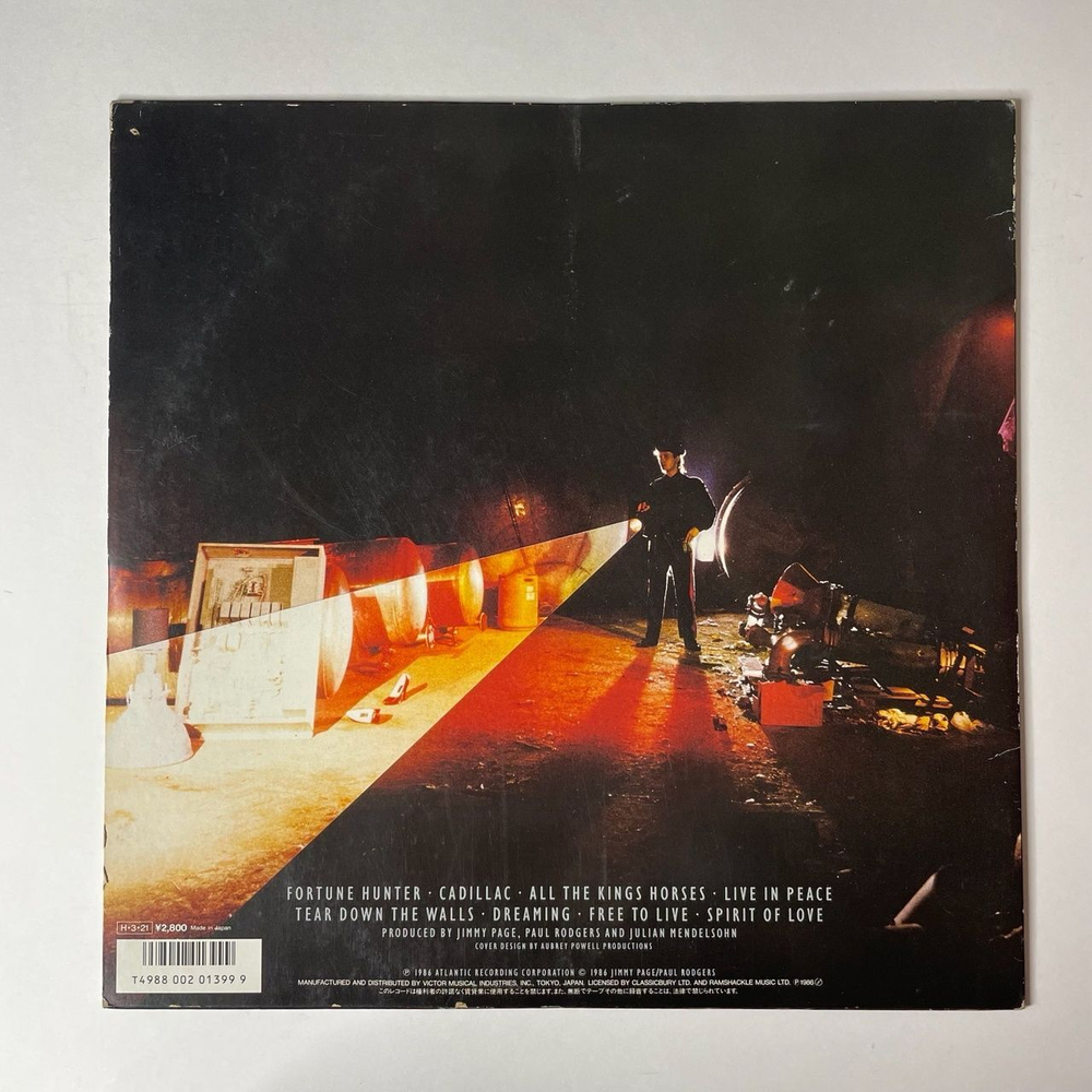 Винтажная виниловая пластинка LP The Firm Mean Business (Japan 1986) (No Obi) Fortune Hunter