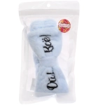 Повязка на голову «New collection Vostok - ОЙ ВСЕ!», цвет розовый, серый, голубой и сиреневый, 20*6см ( упаковка белый ZIP пакет )