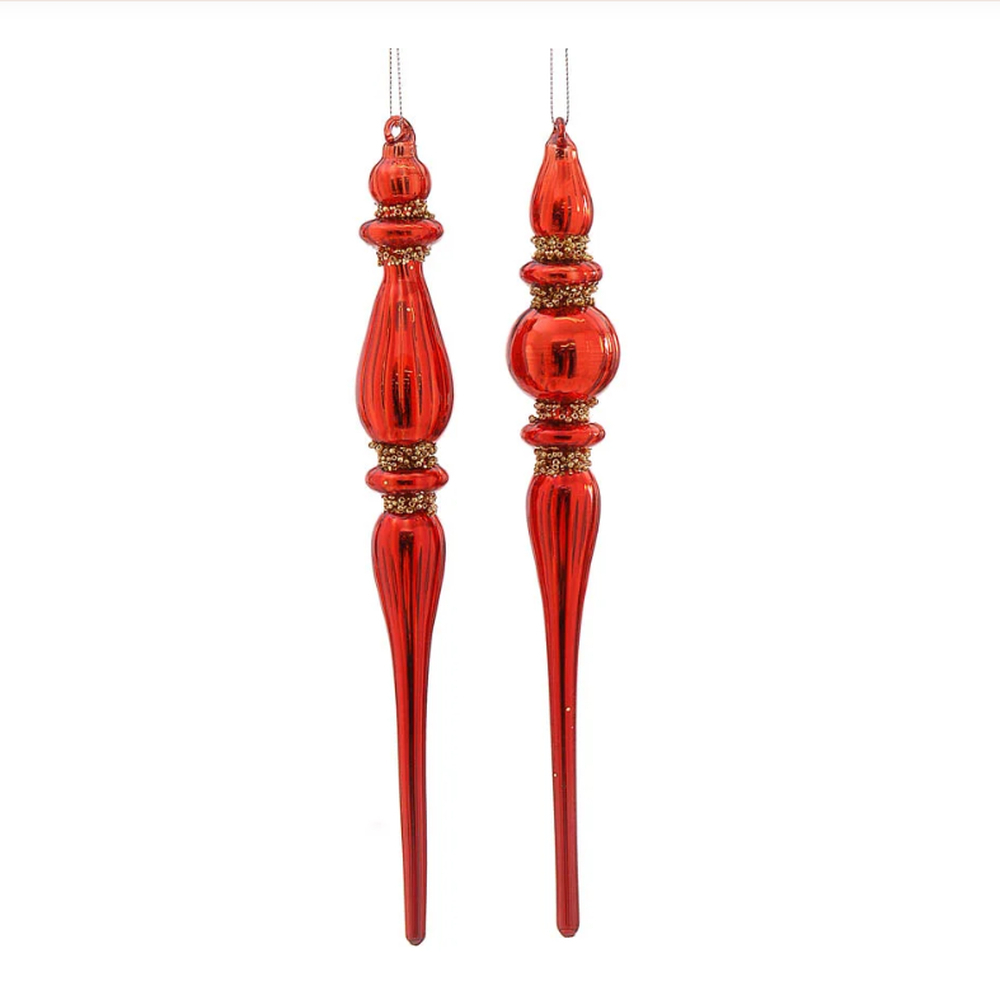 Сосулька красная, 28 см