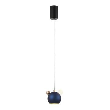 Светильник подвесной 6,5W 4000K AMIGO SP LED BLUE синий Crystal Lux