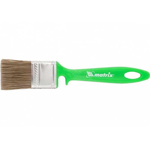 MATRIX Кисть флейцевая "Работы по дереву" Color Line 35х10мм смешанная щетина пластиковая ручка