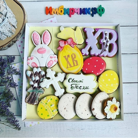 Имбирные пряники Пасха