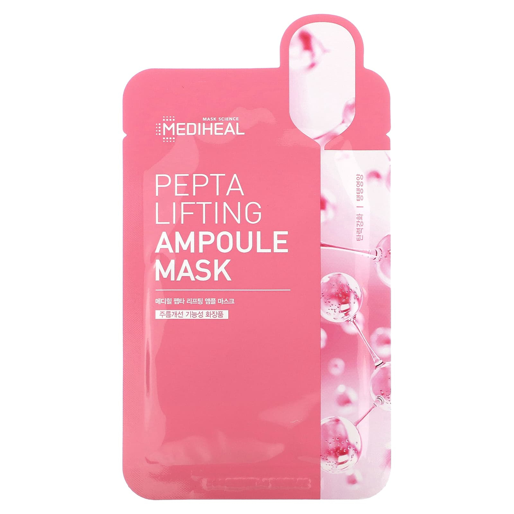 MEDIHEAL, Pepta Lifting, косметическая маска в ампулах, 1 шт., 20 мл (0,67 жидк. унц.)