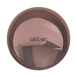Накладка на слив для раковины ABBER AC0014RG розовое золото, керамика