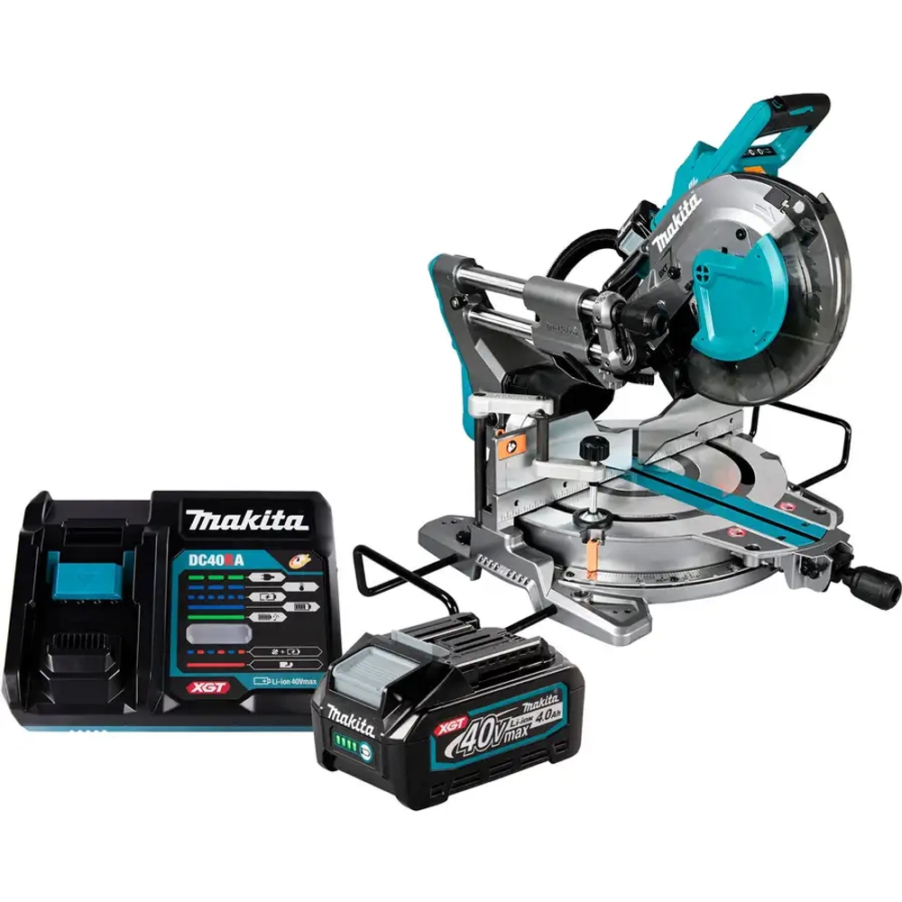 Аккумуляторная торцовочная пила с комплектом питания Makita LS004GZ01-191J67-0