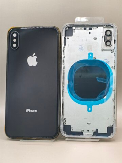 Корпус iPhone X Black/ Черный/ Space Gray ориг