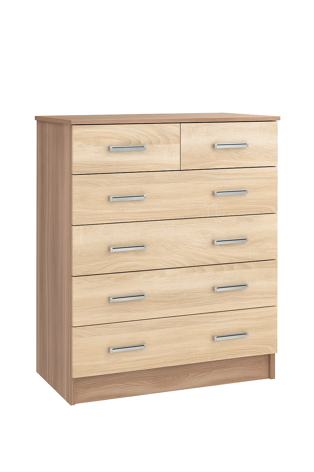 Комод большой Катрин 5, ясень шимо/дуб сонома