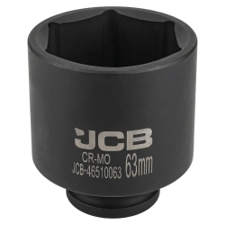 Головка ударная глубокая 63мм (6гр.), 3/4'' JCB JCB-46510063