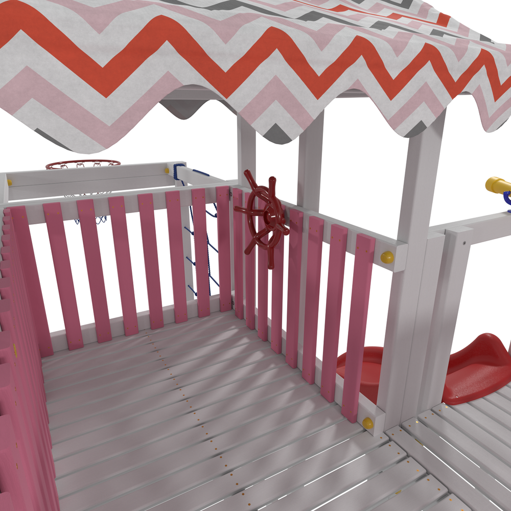 Домашний игровой комплекс ДК5Р Можга красная звезда