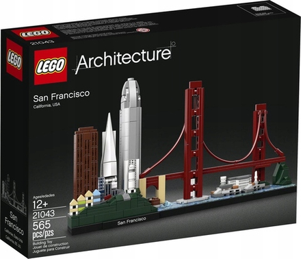 Конструктор LEGO Architecture Сан-Франциско (LEGO 21043)