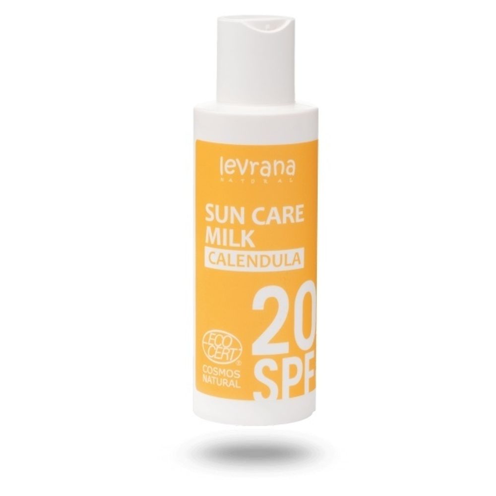 Солнцезащитное молочко для лица и тела Календула SPF20 | Levrana