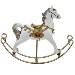 GAEM Фигурка декоративная "Лошадка-качалка", L22 W5 H17 см