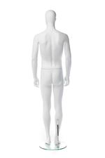 Мужской абстрактный манекен Томас/Белый матовый