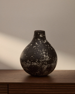 Orelin Керамическая ваза в черно-белом цвете 32 см