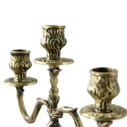 Bello De Bronze Канделябр Триумфато 3-х рожковый, антик