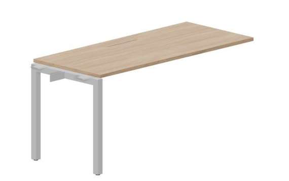 стол Polo 1580х680х750мм (меламиновый аутлет) - приставной элемент
