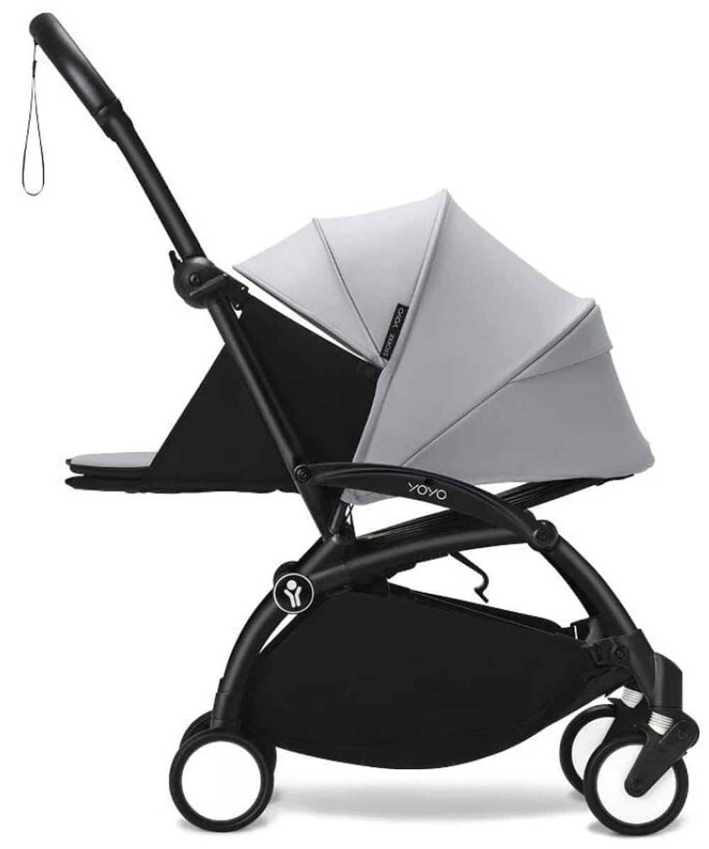 Коляска для новорожденных Stokke YOYO3 Newborn Pack 0+ рама чёрная Black Stone