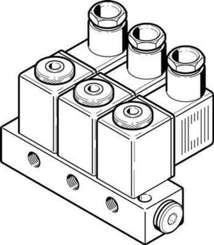 BMFH-3-3-M5 Распределитель с электроуправлением