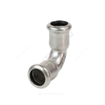 Отвод сталь нерж AISI 316L 90гр Дн 22 Ру16 пресс Inoxpres RM 181022900C