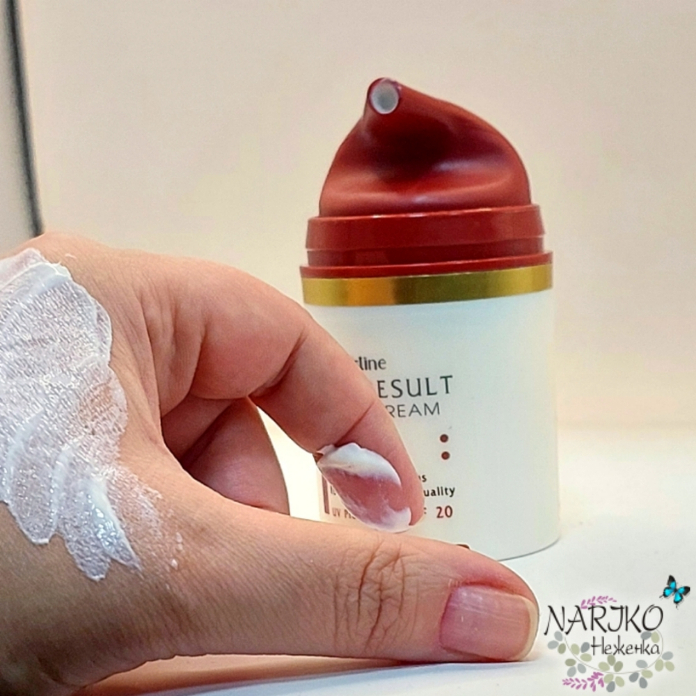 Крем для лица Идеальный Результат MISTINE 9 Витаминов антивозрастной с защитой от солнца SPF 20, 45 гр.