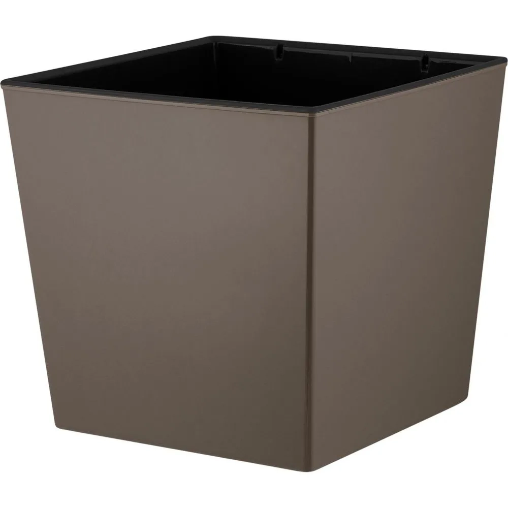 Горшок для цветов InGreen London CUBE 250 х 250 мм, 11,6 л c дренажной вставкой, французск