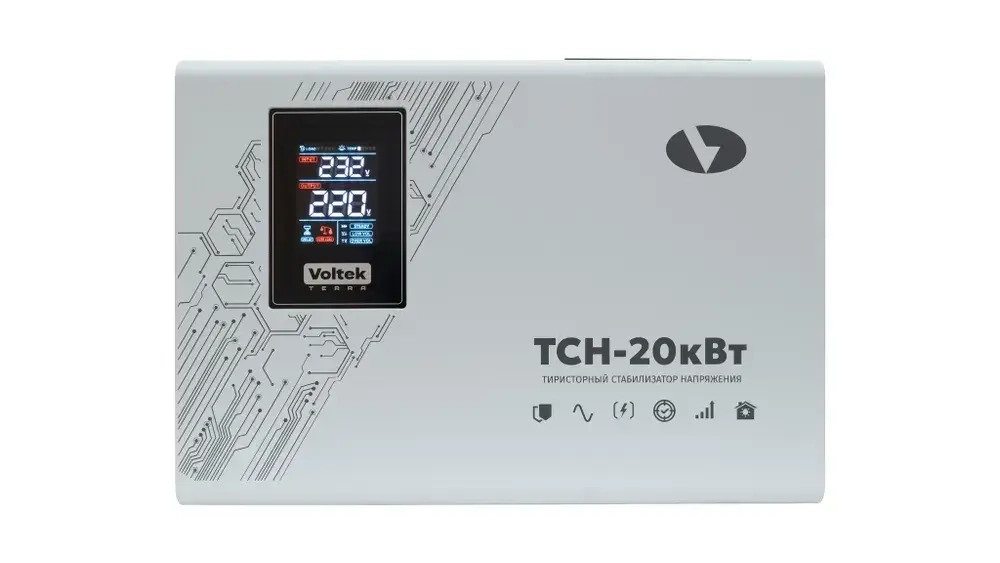 Стабилизатор напряжения однофазный VOLTEK ТСН 20000 (20000ВА)