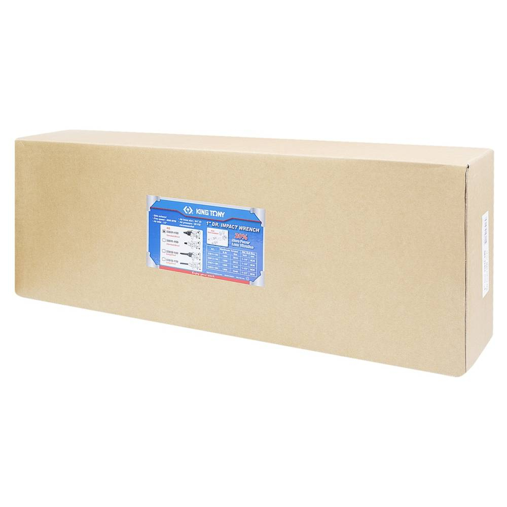 Гайковерт пневматический ударный KINGTONY 1", 2440 Нм