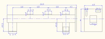 Группа безопасности расширительного бака Valtec VT.495.0.0 (3/4", до 50 л, 10 бар, до 44 кВт)