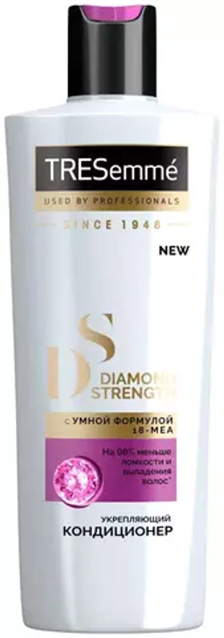 TRESemme кондиционер Diamond Strength Укрепляющий с умной формулой 18-MEA, 400 мл