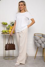 Брюки льняные Мэрлин (бежевые) Б15428-7М LT Collection