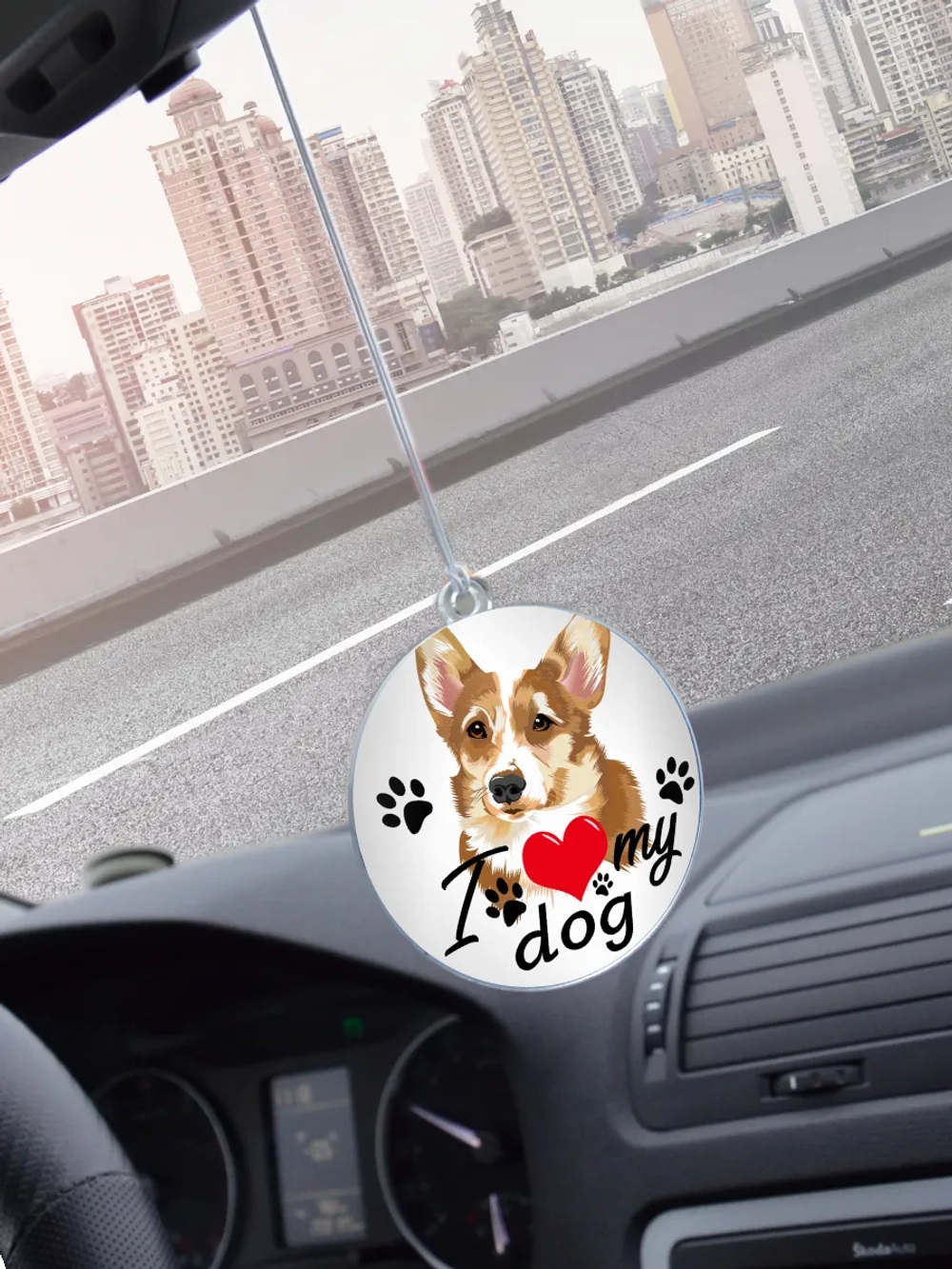 Подвеска в машину - Вельш-корги