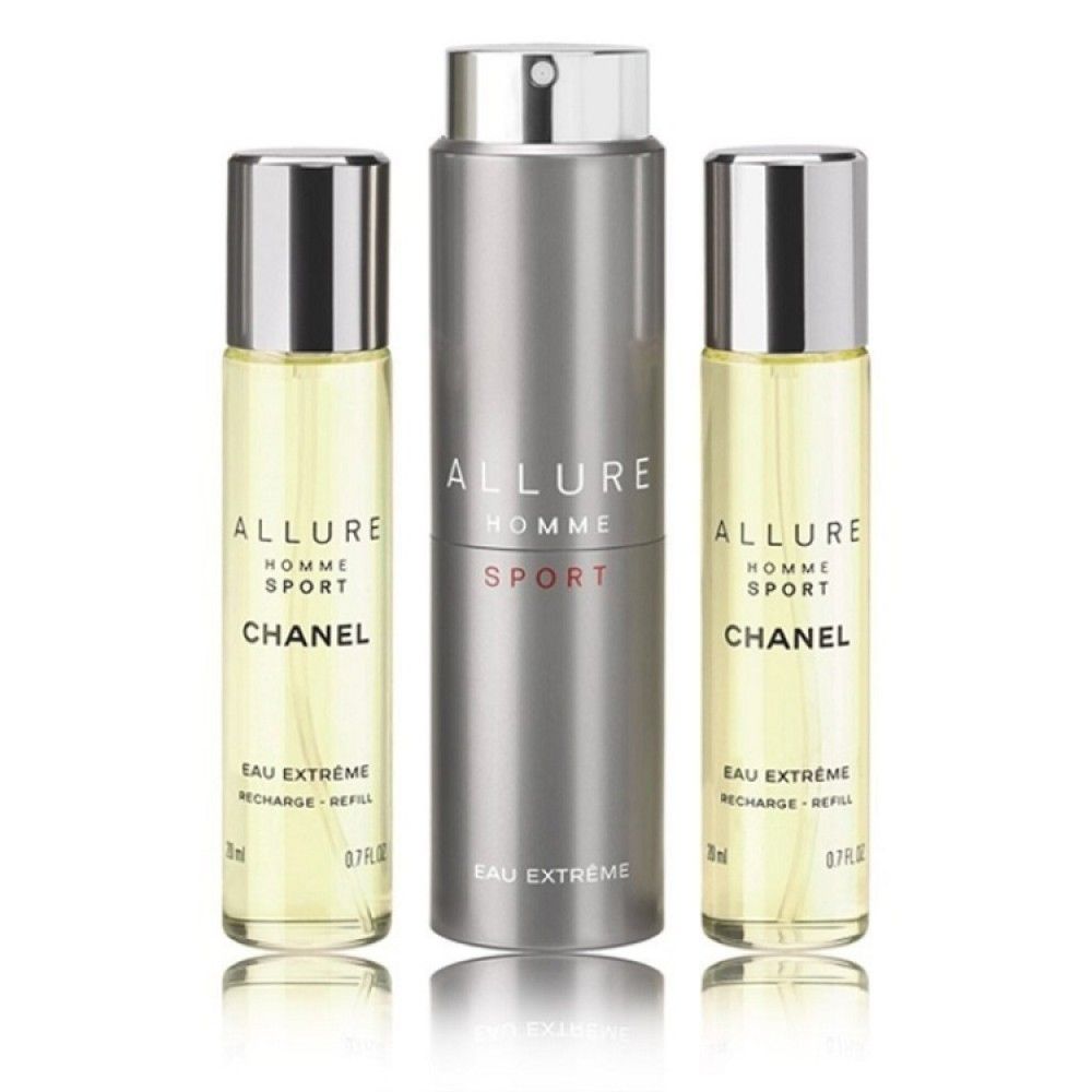 Chanel Allure Homme Sport Eau Extreme Nachfüllbar Eau de Parfum 3 x 20 ml
