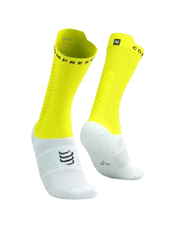 Носки Pro Racing Socks V4.0 Bike White Safe Yellow