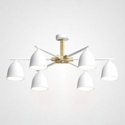 Потолочная Люстра Noa 6 White By Imperiumloft