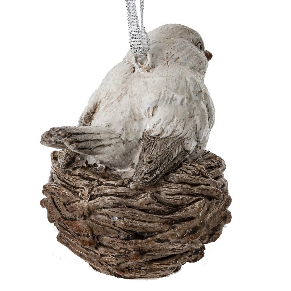 GAEM Украшение новогоднее "Птичка в гнезде", L7 W9 H9 см