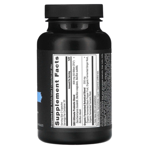 Ancient Nutrition, SBO Probiotics, Ultimate, 50 млрд КОЕ, 60 капсул