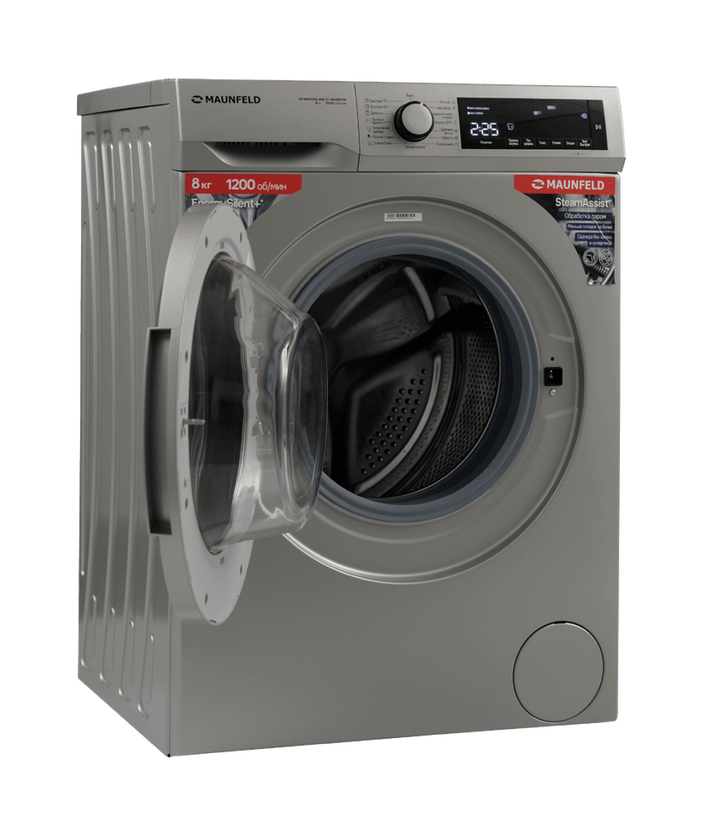 Стиральная машина Maunfeld MFWM128SL400 ST INVERTER