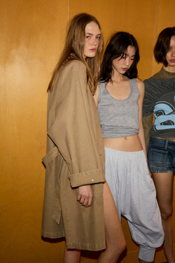 ZARA ДЛИННЫЙ ТРЕНЧ ОВЕРСАЙЗ, КОРИЧНЕВЫЙ