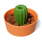 Миска для снеков cacnuts, оранжевая/зеленая