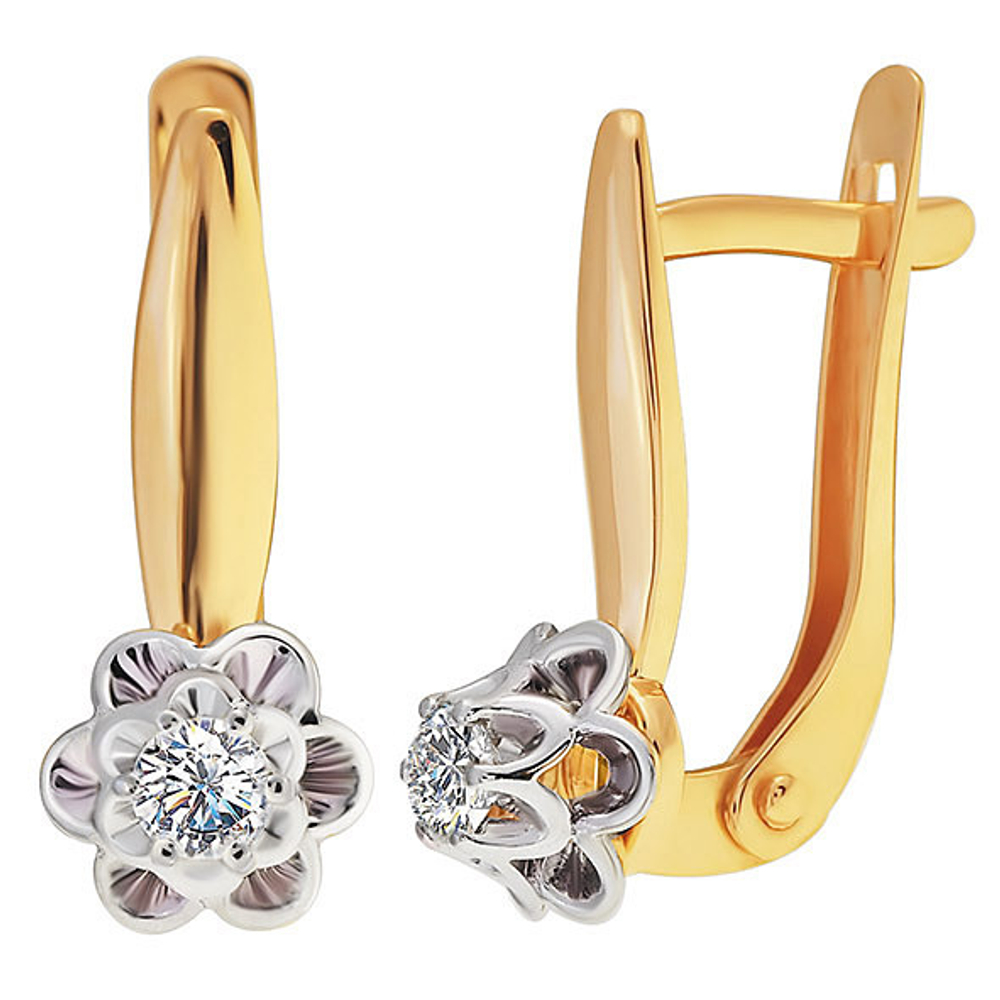 Серьги из золота 585 пробы
