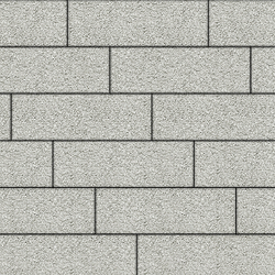 Тротуарная плитка ПРЯМОУГОЛЬНИК 750х250 мм - Гранит Белый