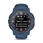Умные часы Garmin Instinct Crossover Solar 45 мм синий
